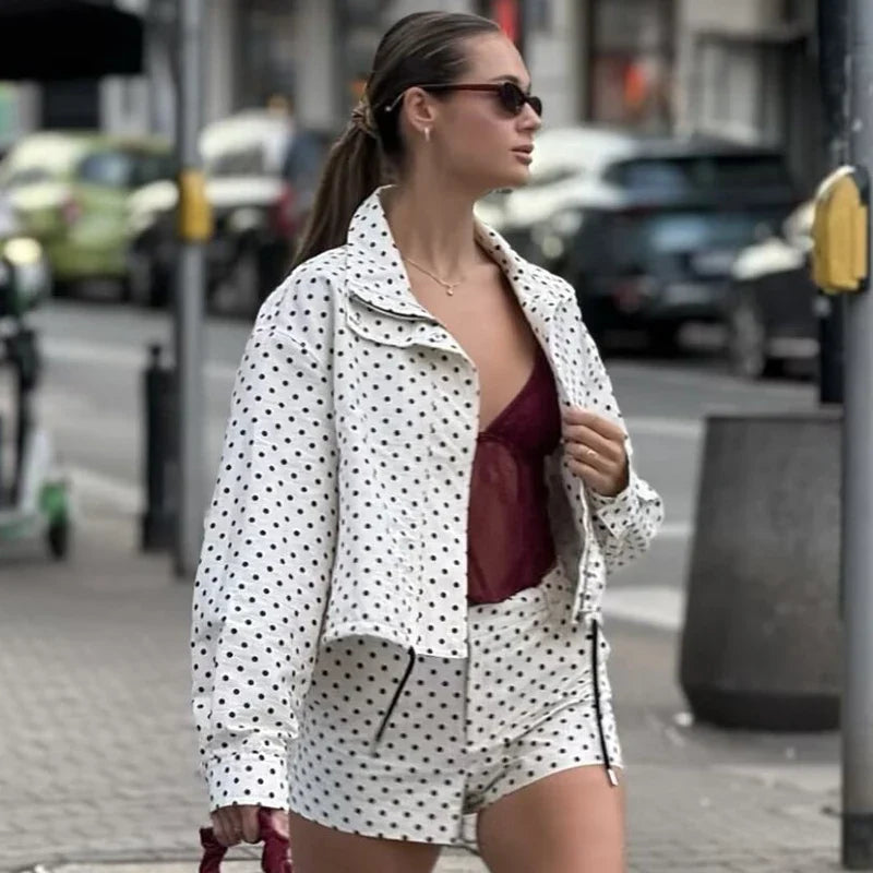Amara Marlena Cropped Bomber Jacket
