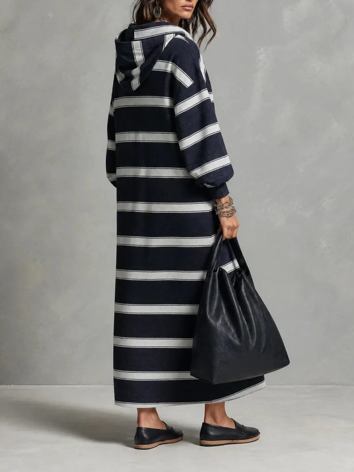 Elowen Half Zip Hoodie Dress
