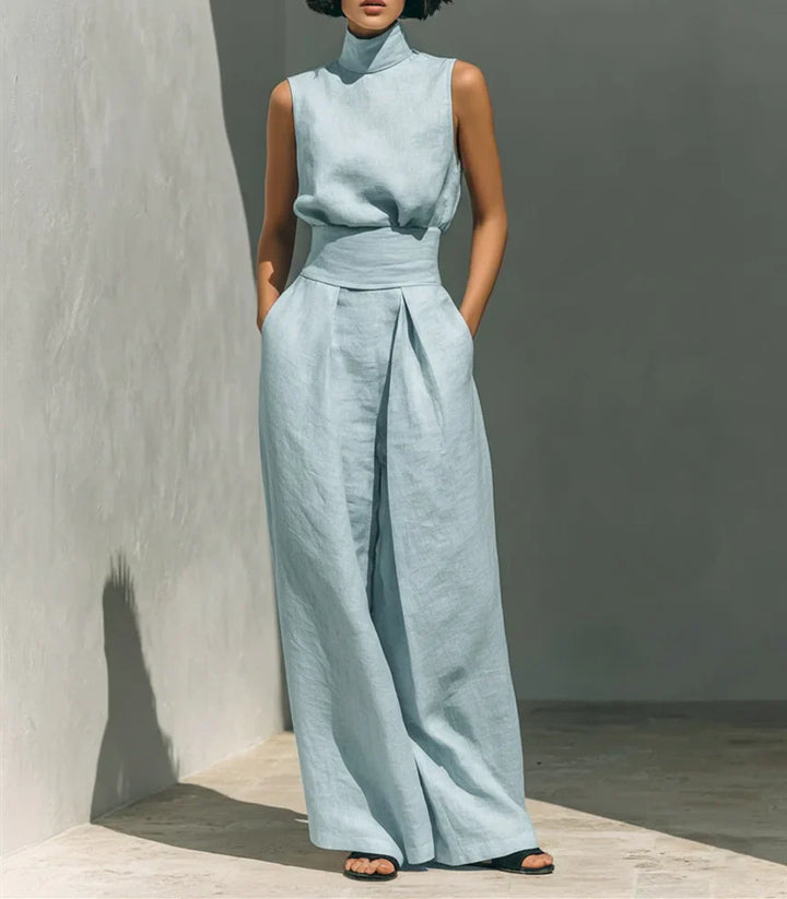 Elenor High Waist Jumpsuit