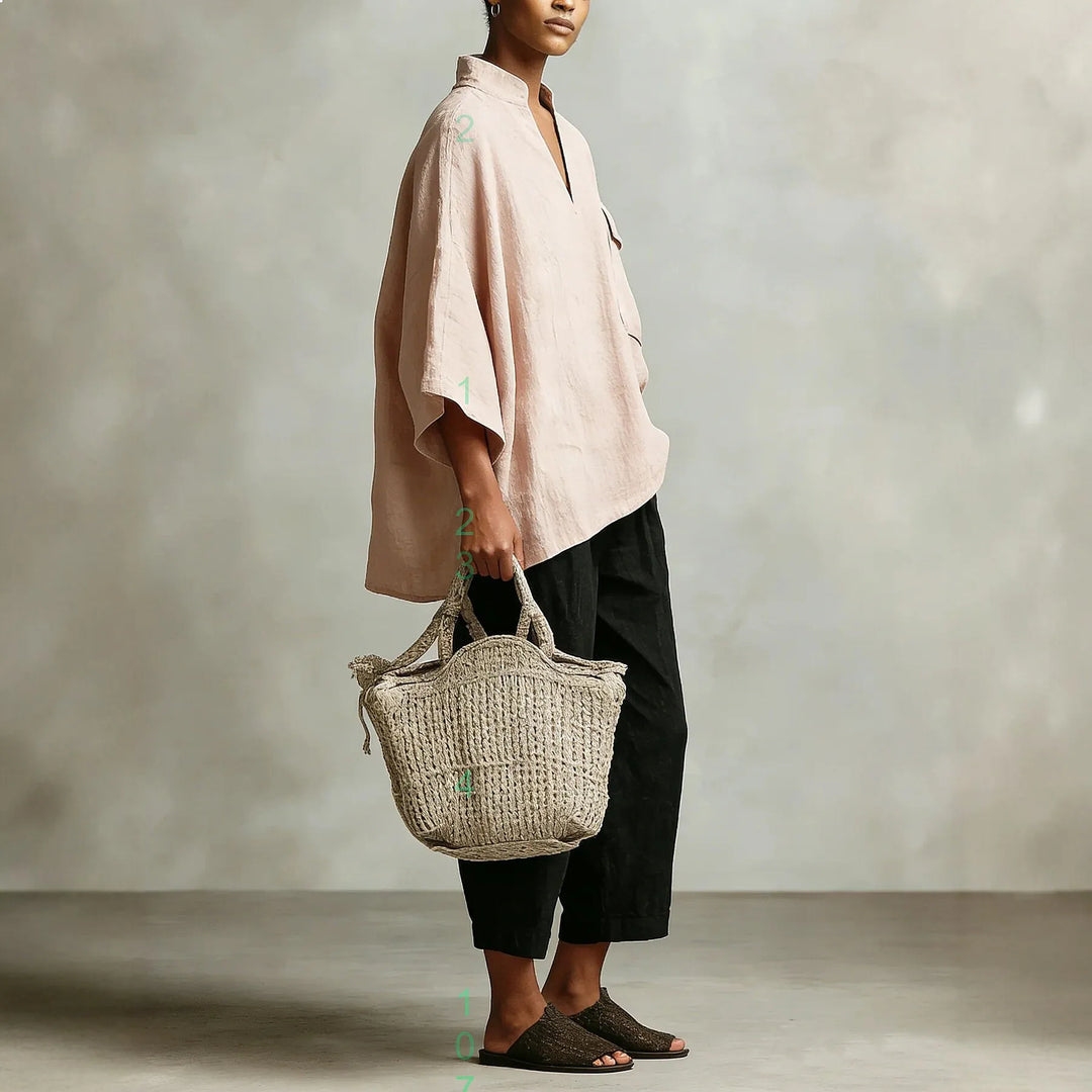 Livienne Poncho Co-Ord Set