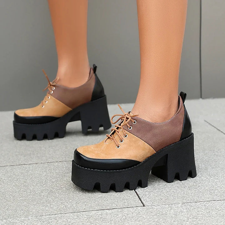 Delphi Platform Lace-Up Shoe