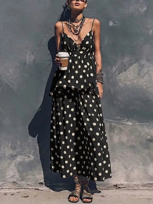 Vireline Bohemian Cami Skirt Co-Ord Set