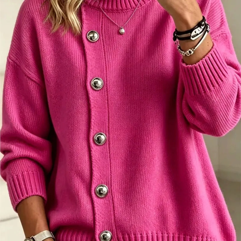 Marlowe Button Front Sweater