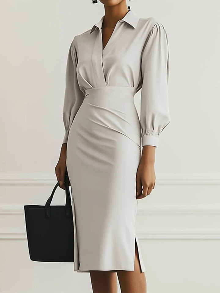 Evaniah Semi Formal Midi Dress