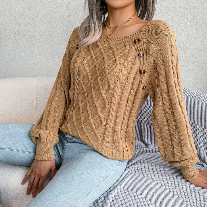 Marielena Square Neck Sweater