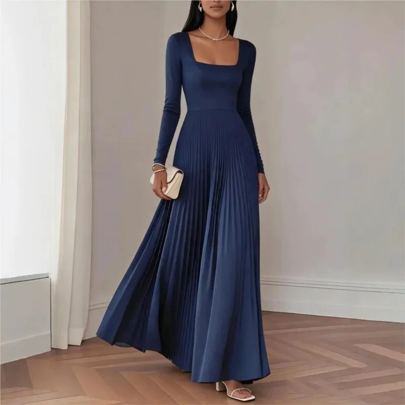 Julia Pleated Maxi Dress