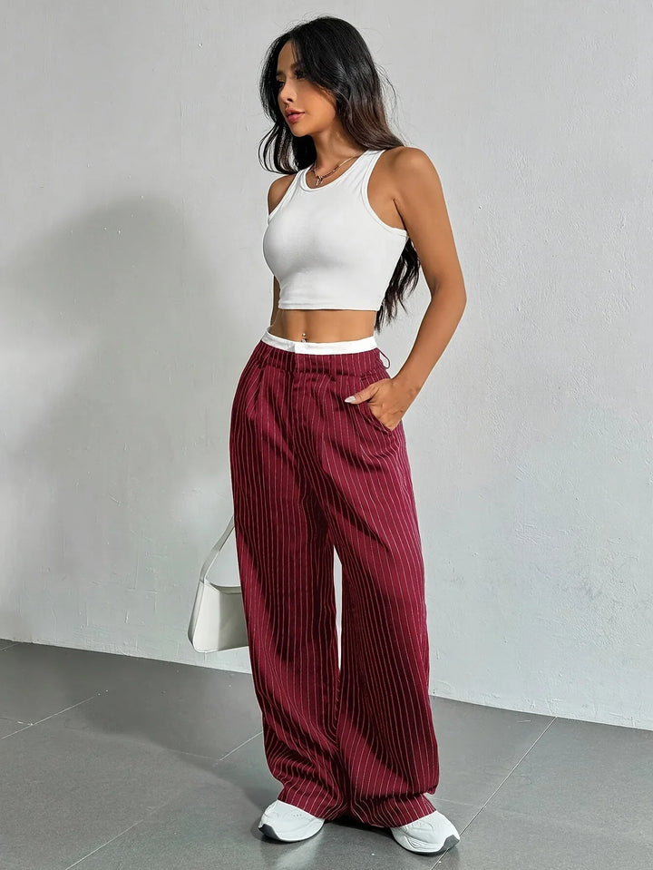 Sutton Classic Striped Pants
