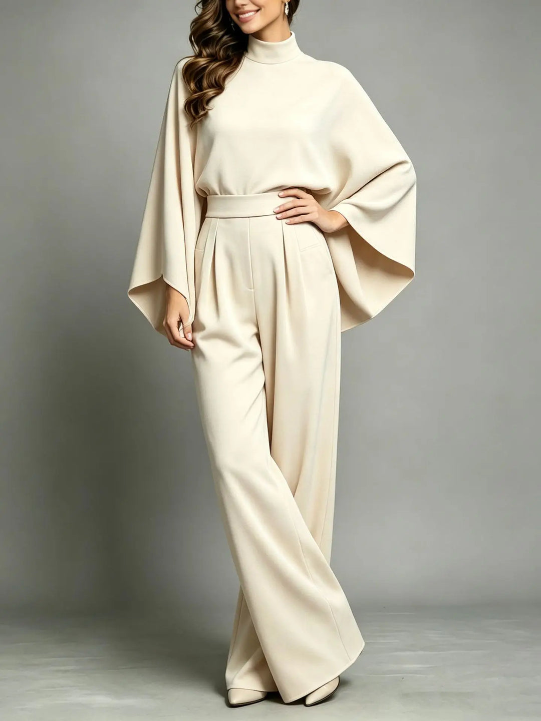 Amoret Formal Cape Sleeve Set