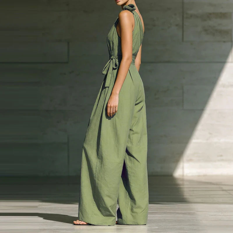 Zaffira Wide Leg Summer Jumpsuit