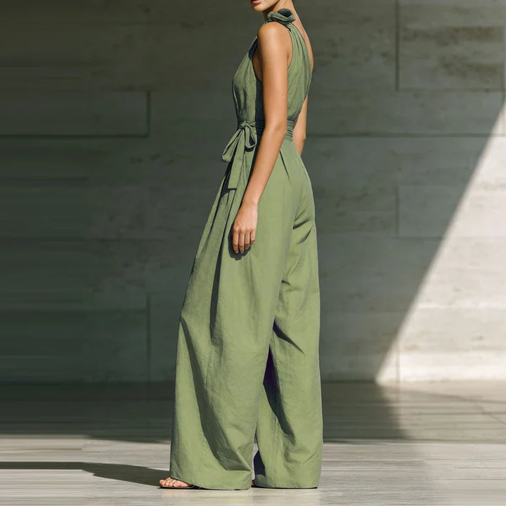 Zaffira Wide Leg Summer Jumpsuit