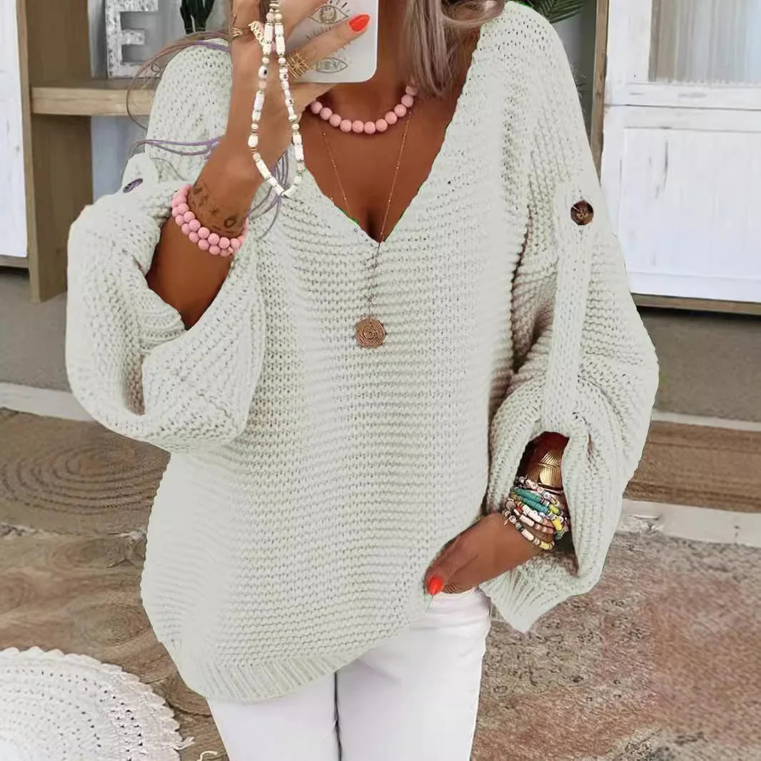 Astrid Lantern Sleeve Sweater