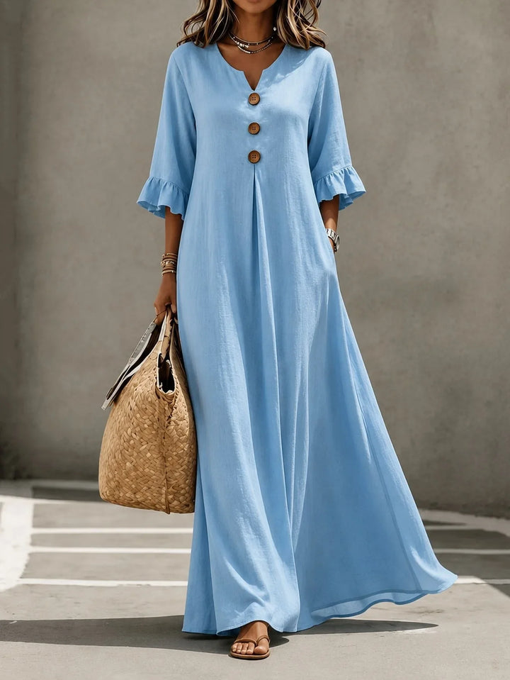 Roselle Relaxed Pocket Maxi Dress