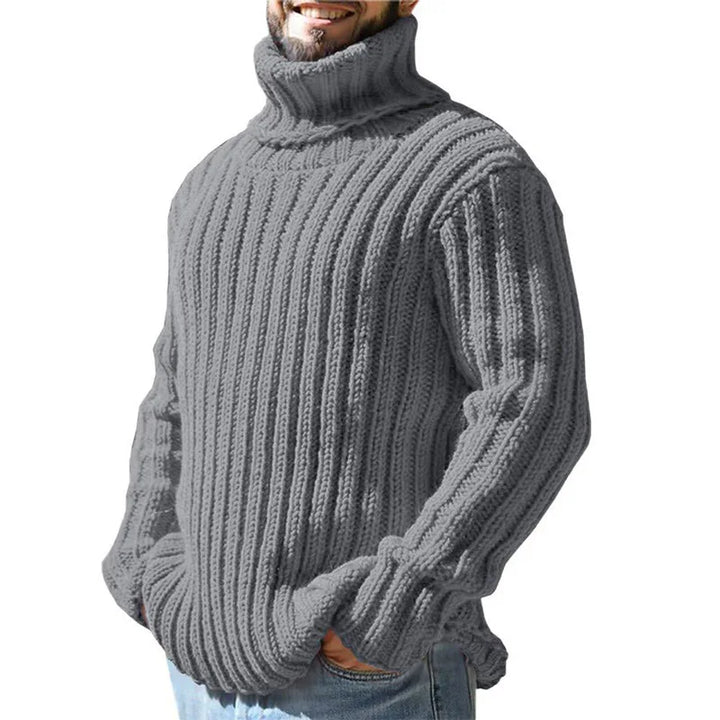 Desmond Ribbed Turtleneck Sweater