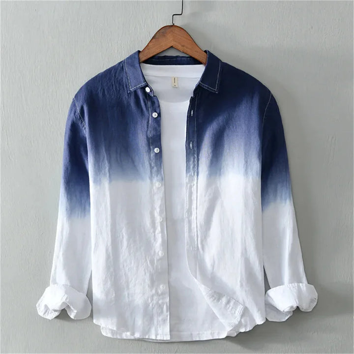 Ethan Ombre Button Front Shirt