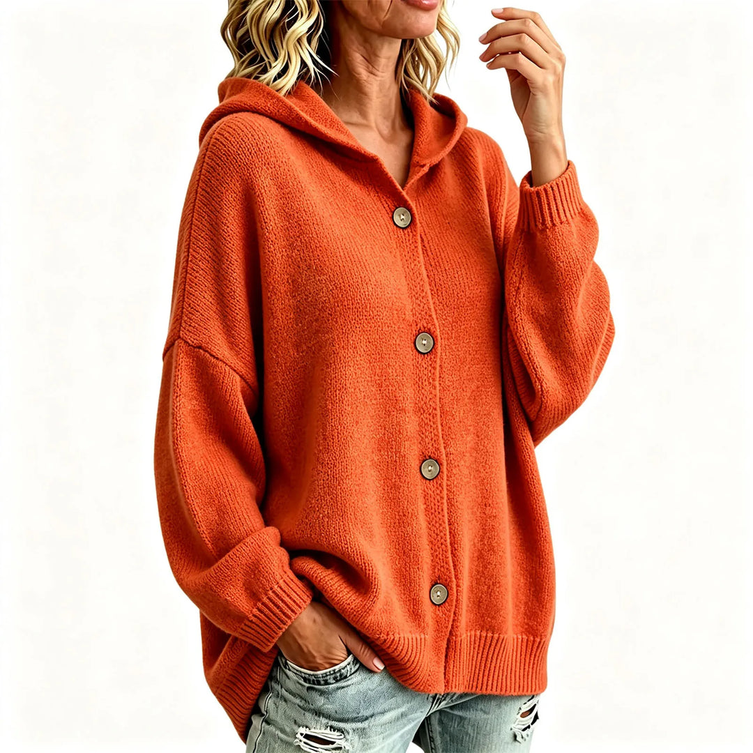 Rosalind Hooded Knit Cardigan