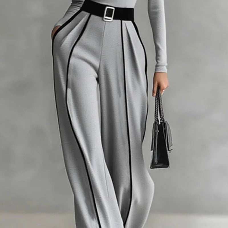 Lisa Buckled Waist Two Piece Set