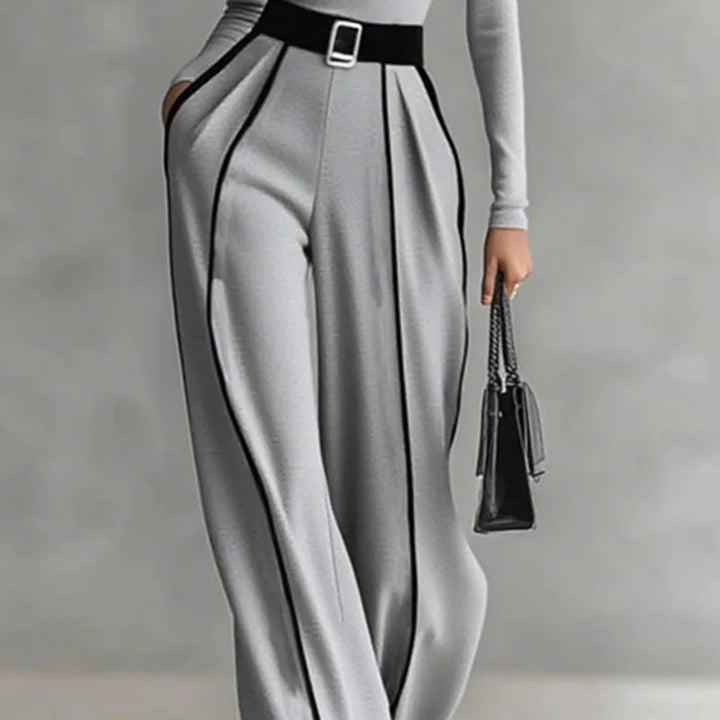 Lisa Buckled Waist Two Piece Set