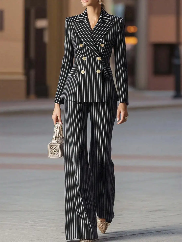 Marlowe Double Breasted Pant Suit