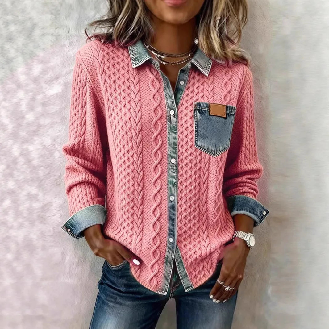 Briony Cable Knit Cardigan