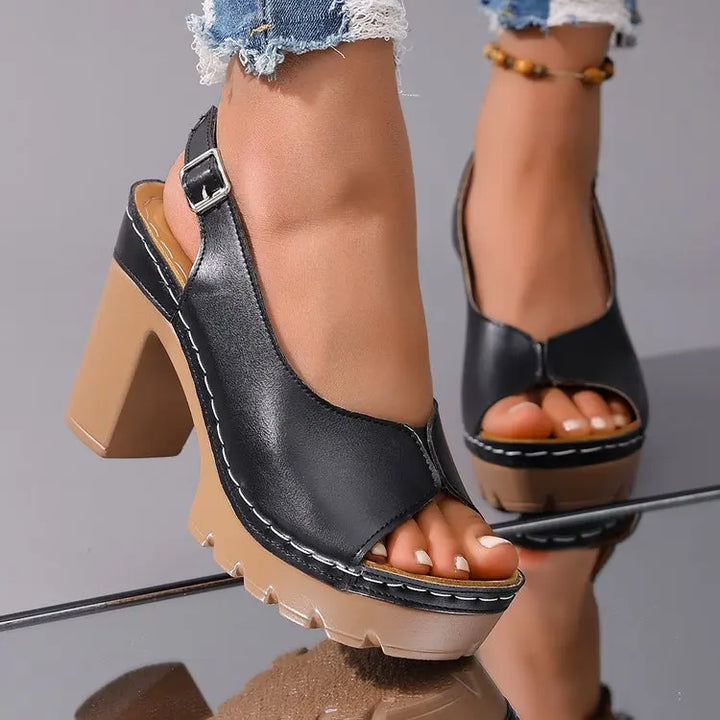 Zara Orthopedic Block Sandals