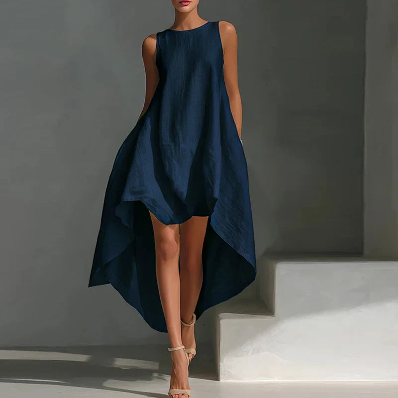 Brielle Flowy High Low Maxi Dress