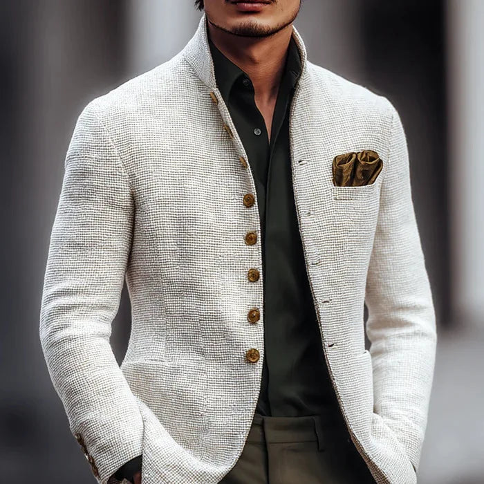 Preston Stand Collar Blazer