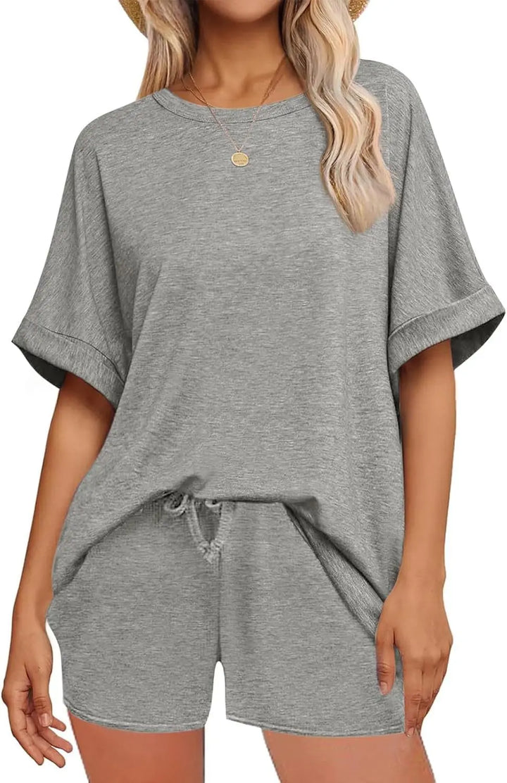 Evelique Casual Lounge Shorts Set