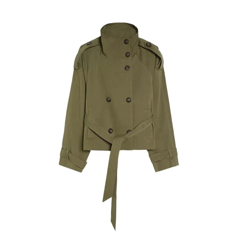 Rosanne Double Breasted Trench