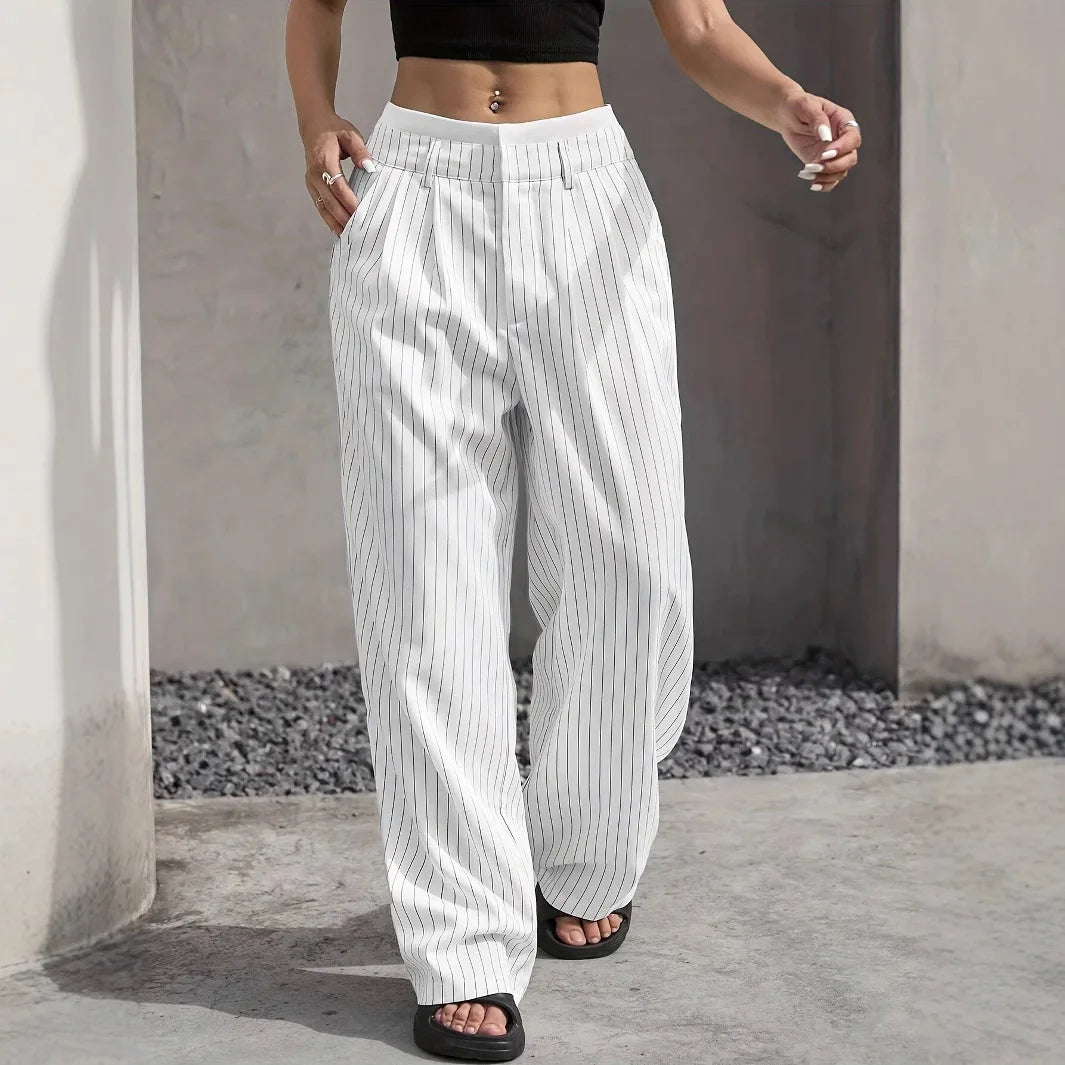 Sutton Classic Striped Pants