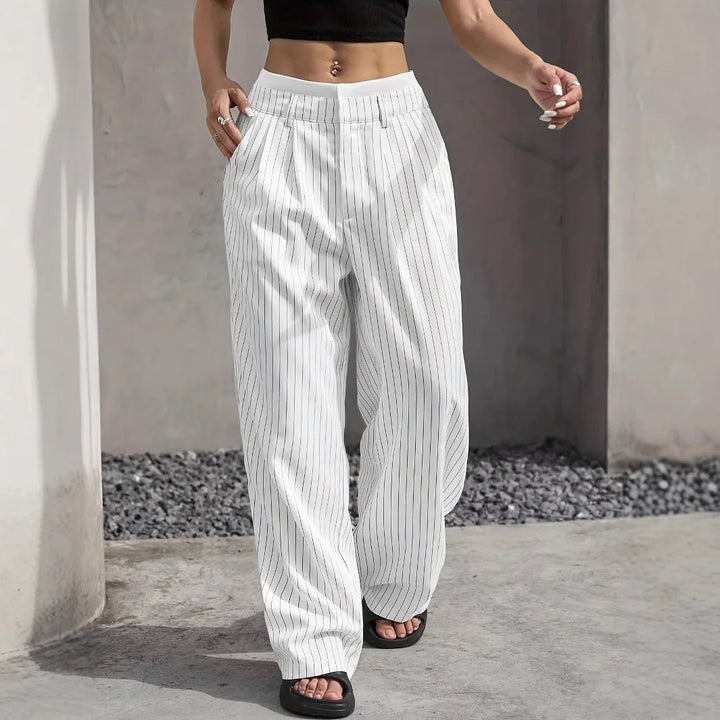Sutton Classic Striped Pants