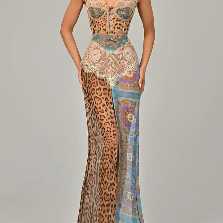 Faye Holler Leopard Dress
