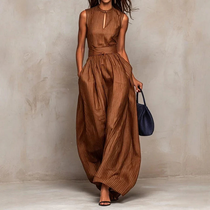 Anissa Sleeveless Wide Leg Jumpsuit