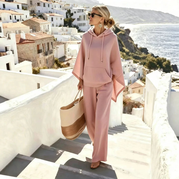 Cersie Relaxed Hooded Two-Piece Set