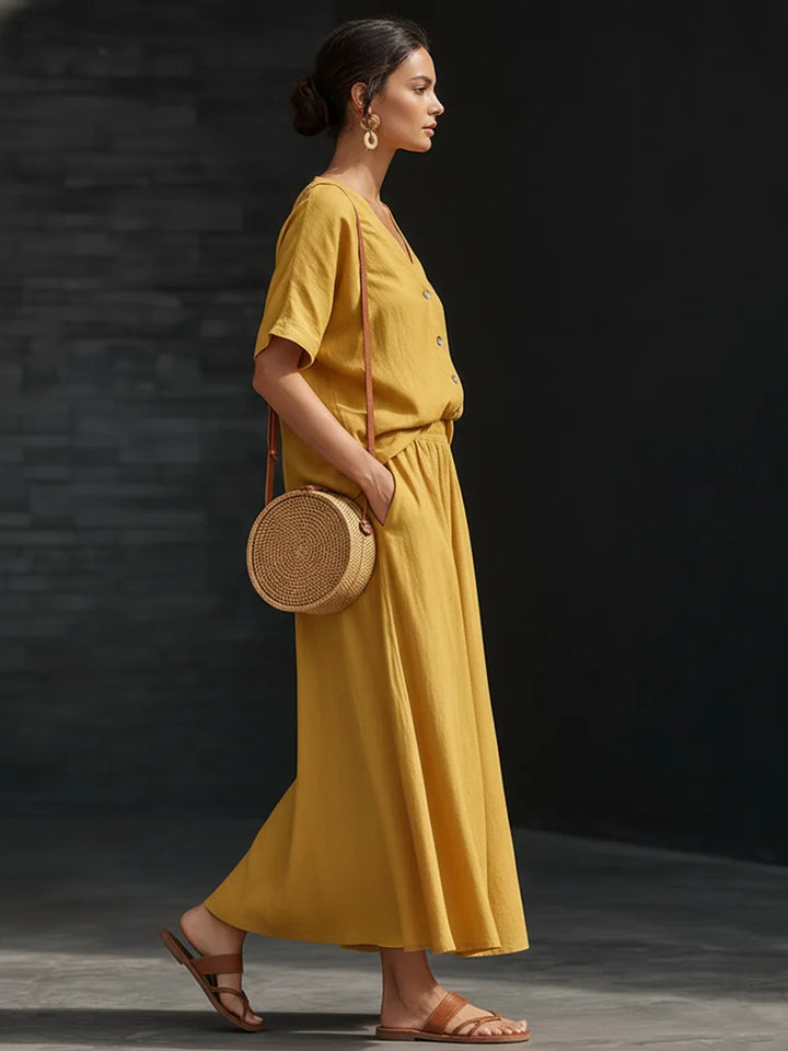 Janina Elegant Relaxed Co-Ord Set
