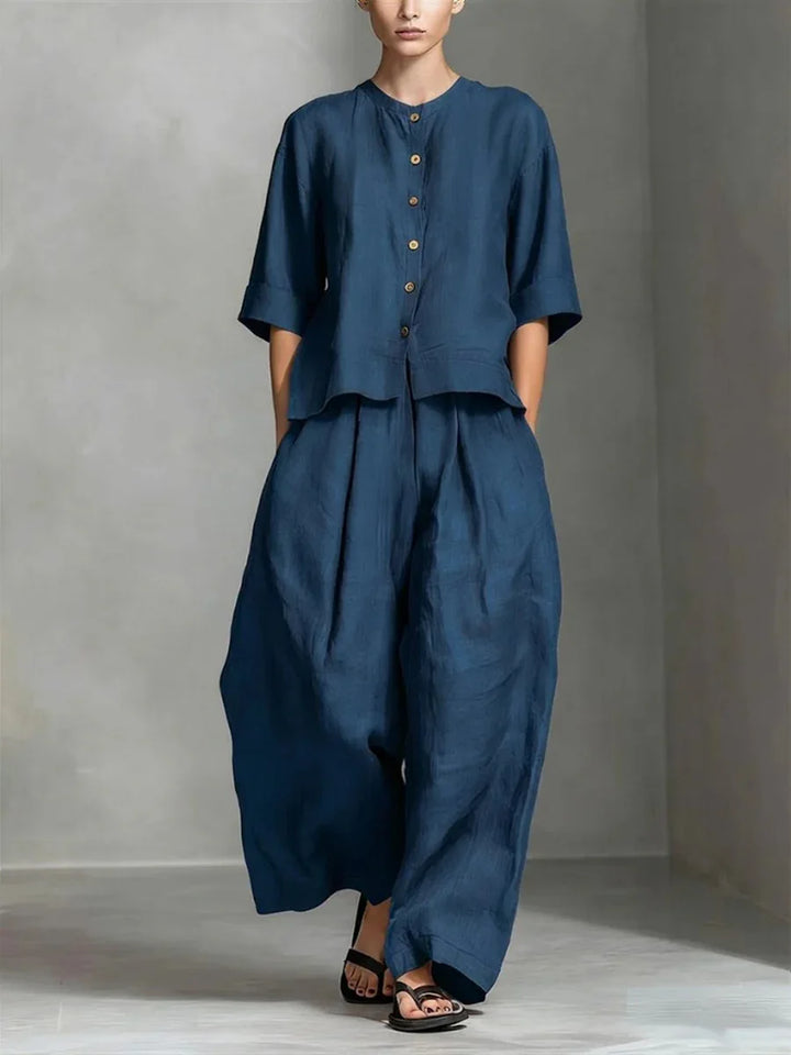 Eliana Linen Matching Set