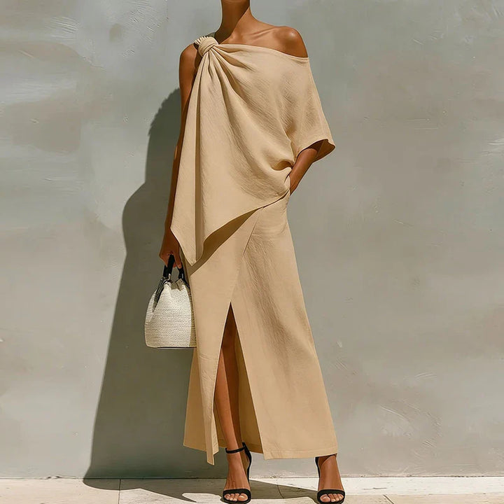 Sabrina One Shoulder Maxi Skirt Set
