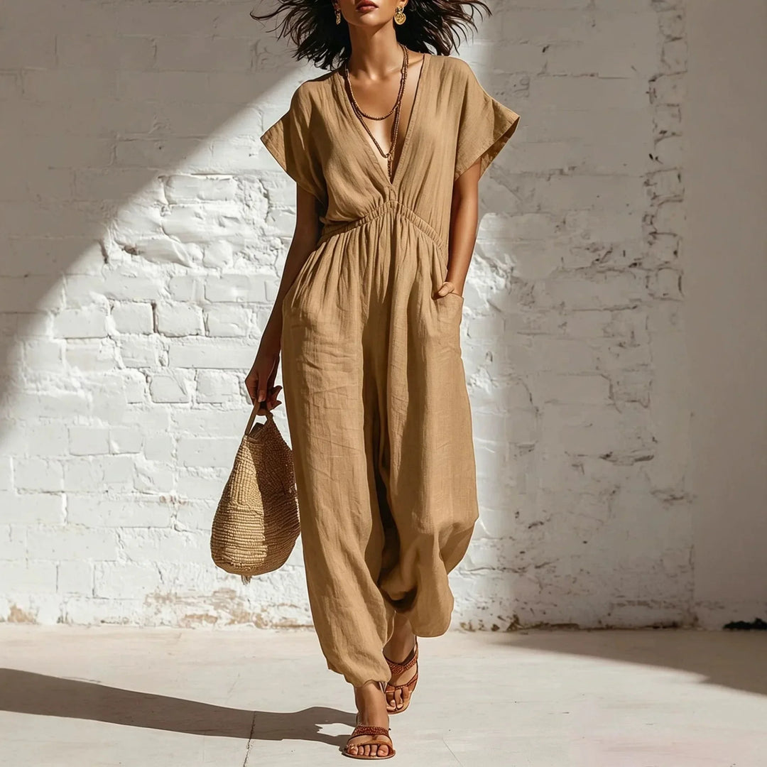 Noemi Casual Wide Leg Jumpsuit