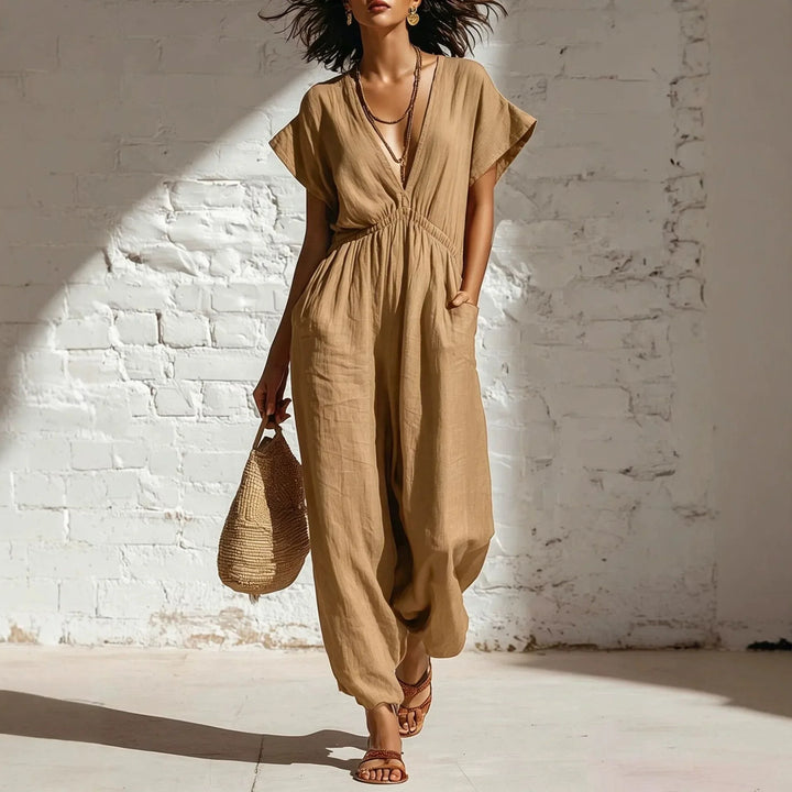 Noemi Casual Wide Leg Jumpsuit