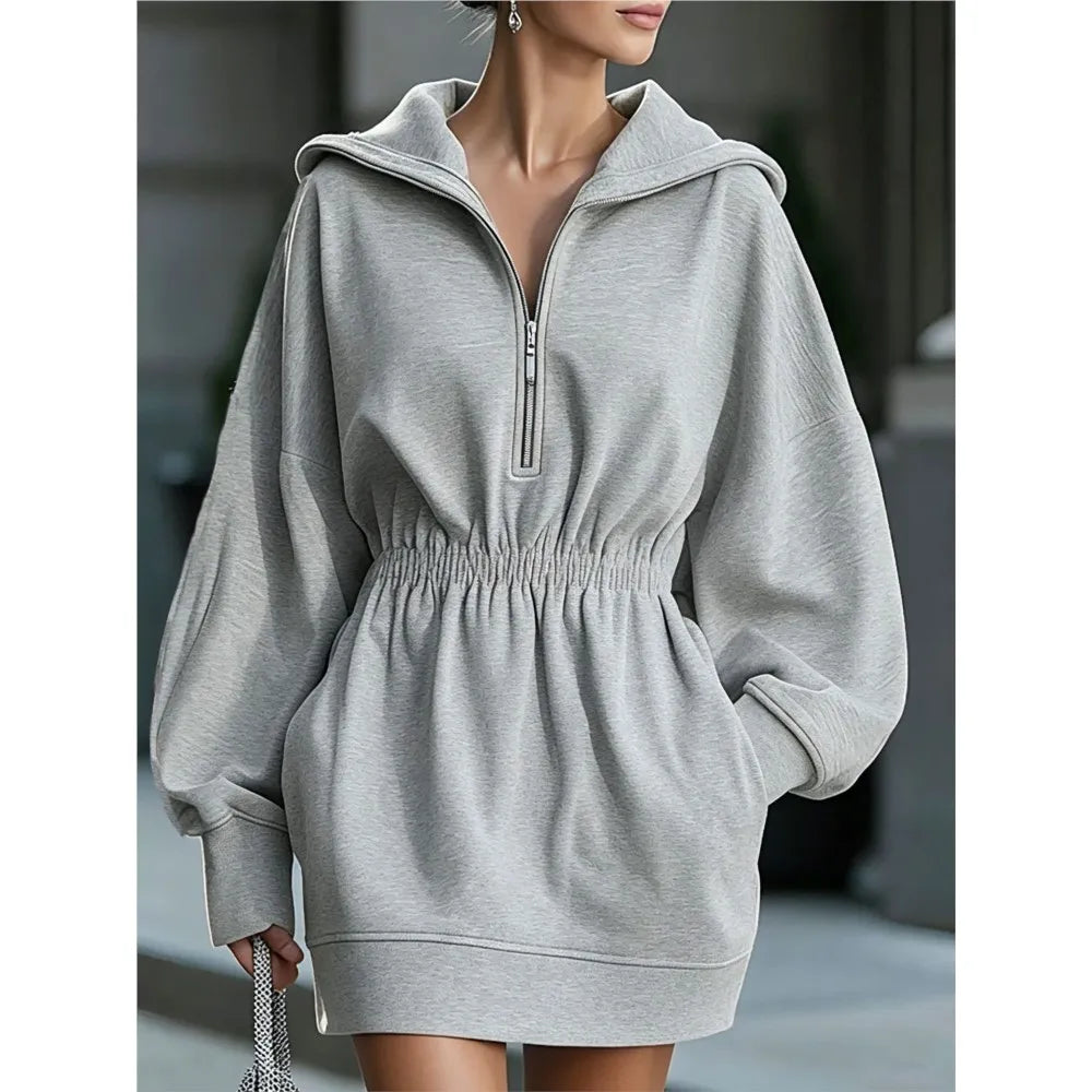 Vanessa Cinched Waist Mini Dress