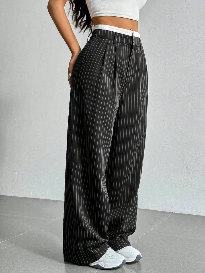 Sutton Classic Striped Pants