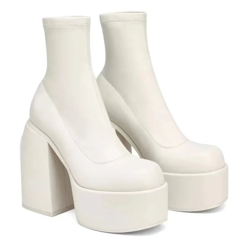 Orella Chunky Ankle Boots