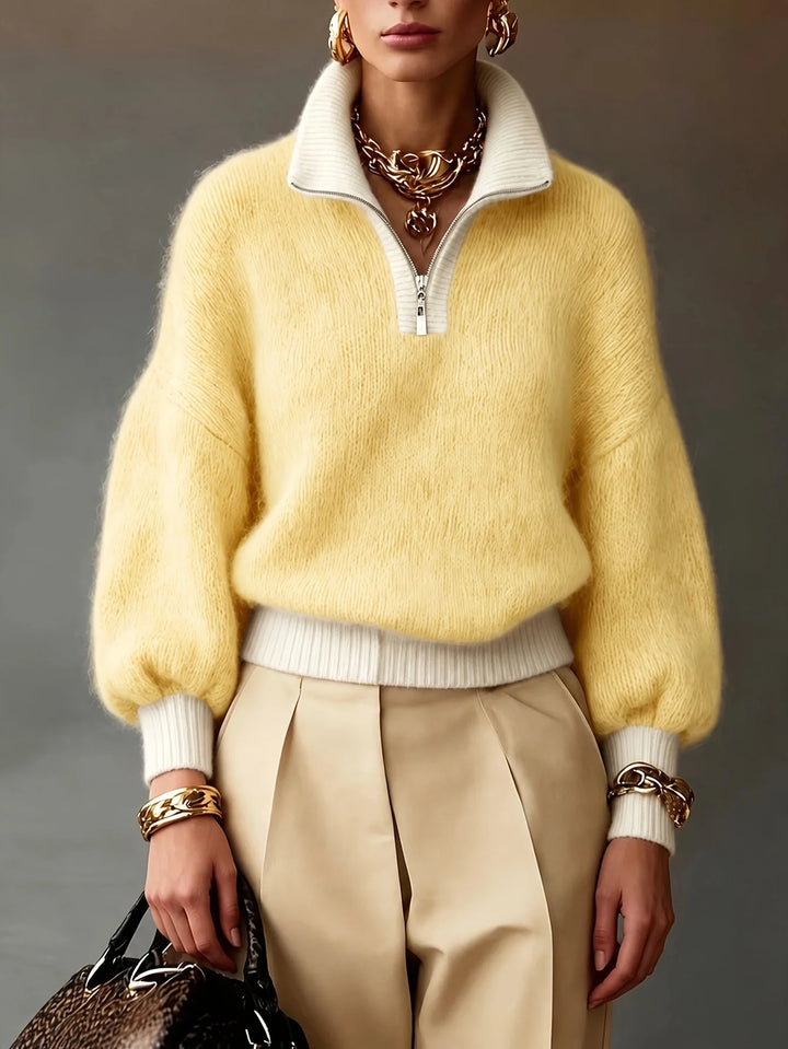 Alina Soft Brushed Knit Sweater