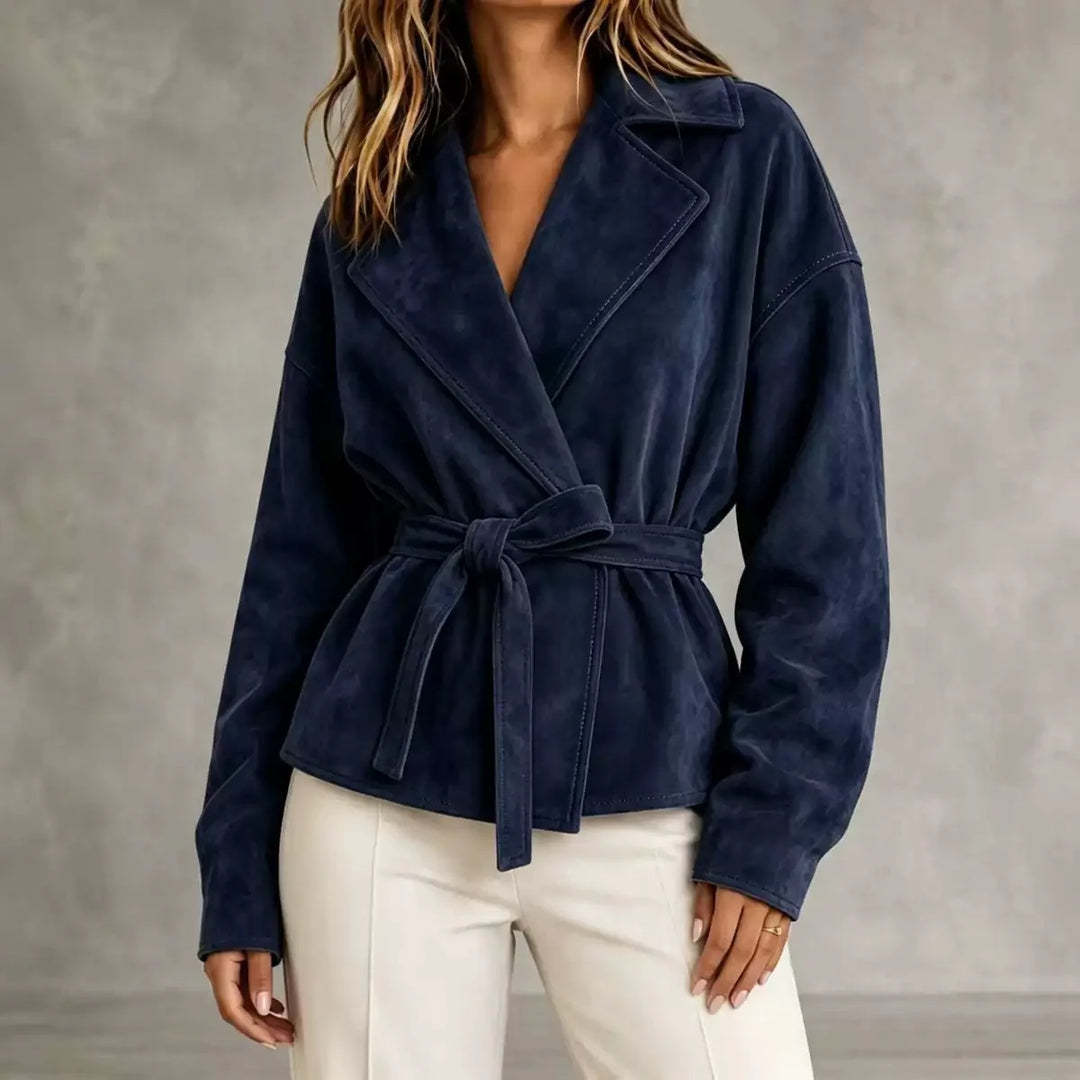 Dahlia Lapel Wrap Jacket
