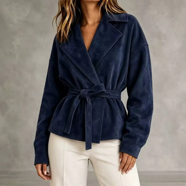 Dahlia Lapel Wrap Jacket