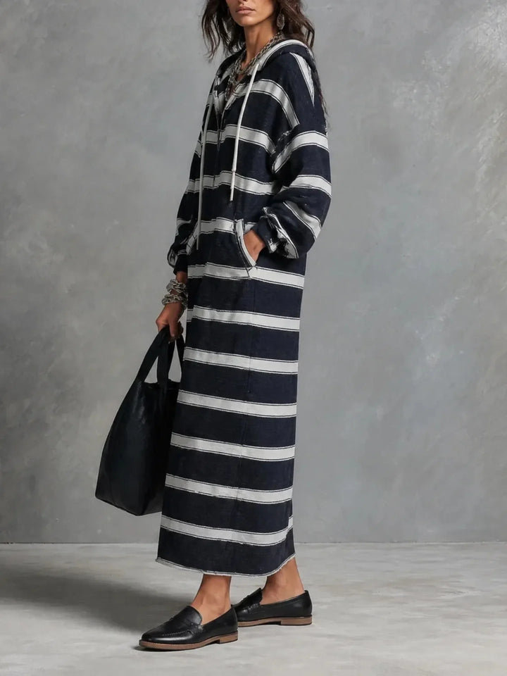 Elowen Half Zip Hoodie Dress