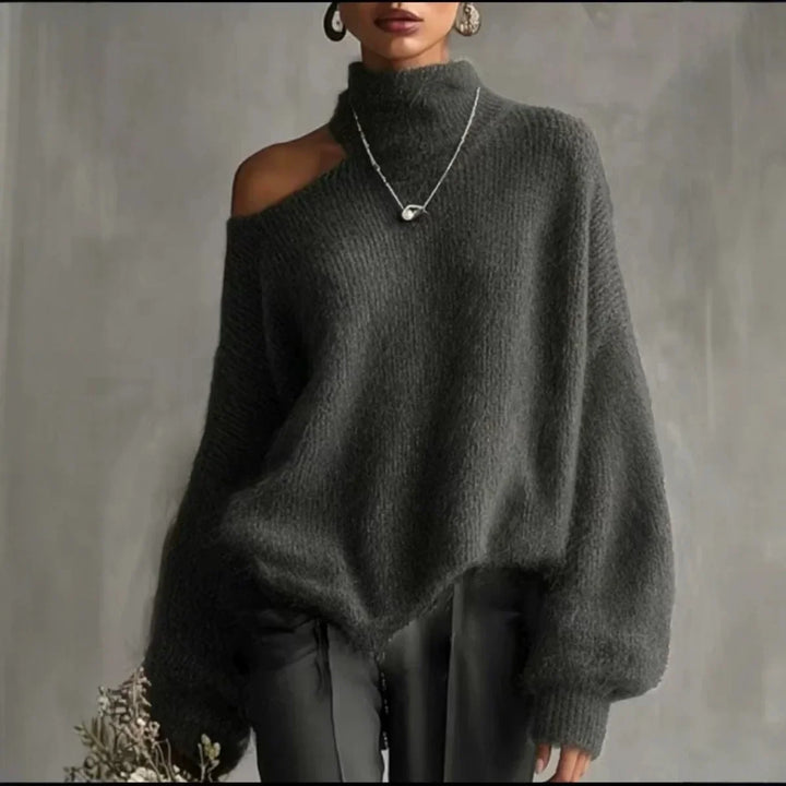 Winslet Cutout Shoulder Sweater