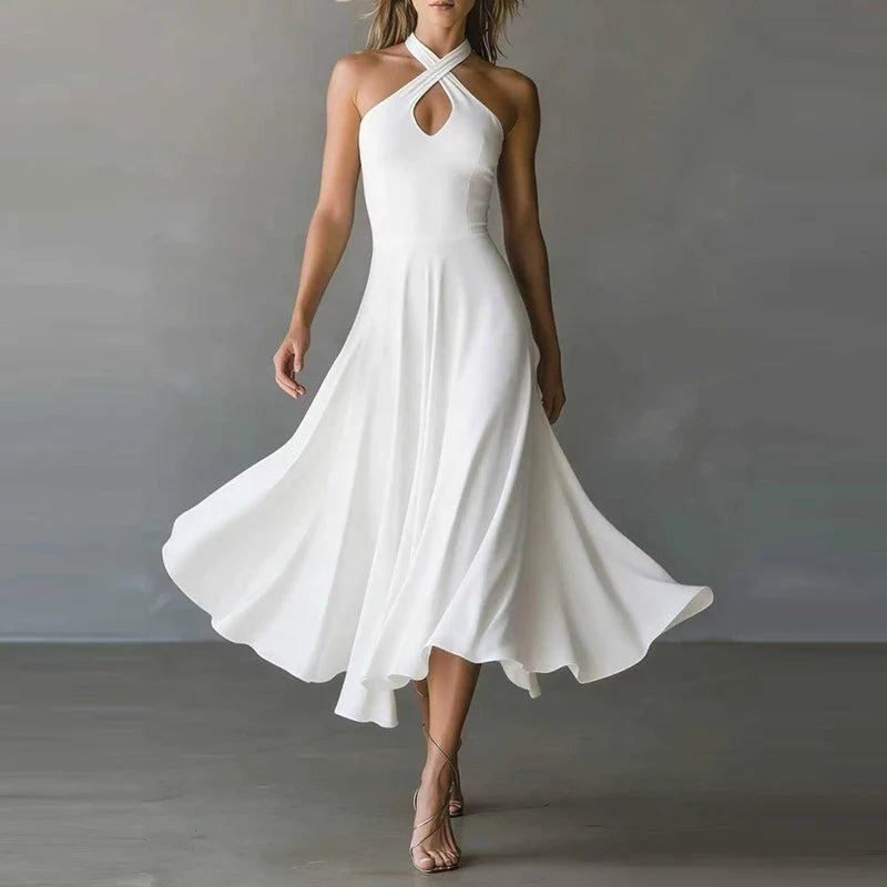 Catherine Flowy A Line Maxi Dress