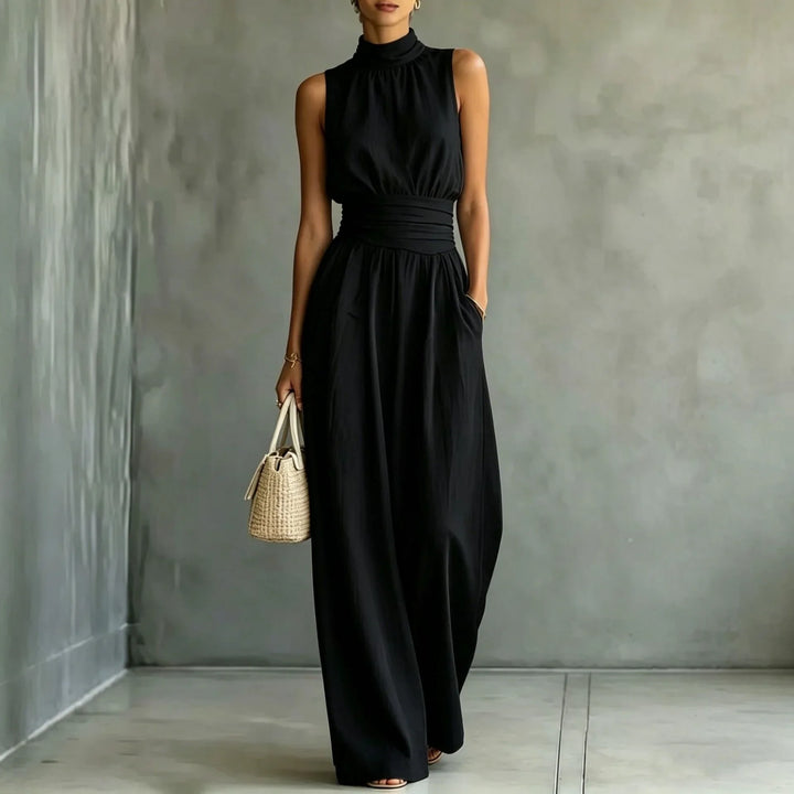 Kayla Sleeveless Wide Leg Jumpsuit