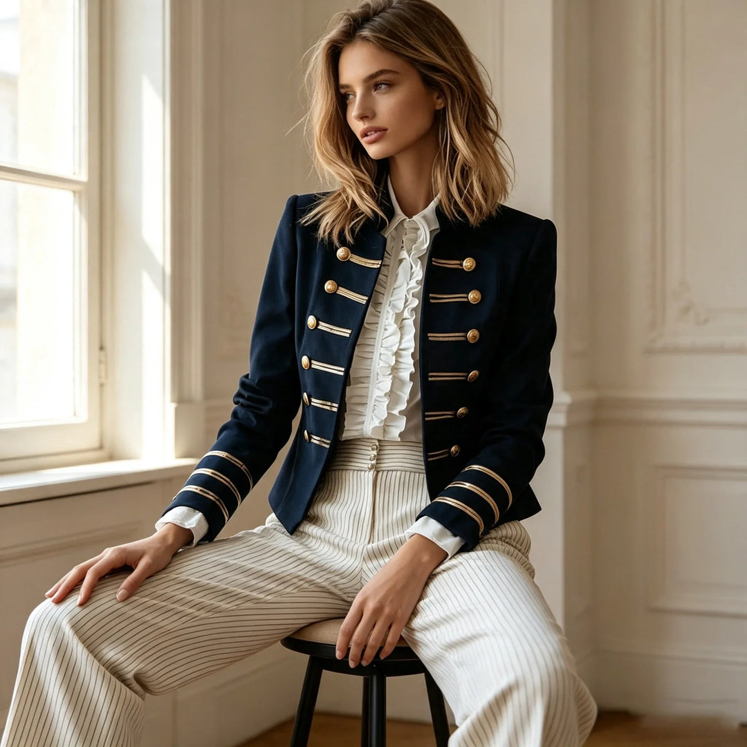 Fiora Tailored Military Jacket.
