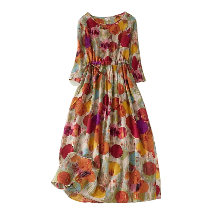 Hailey Polka Dot Midi Dress